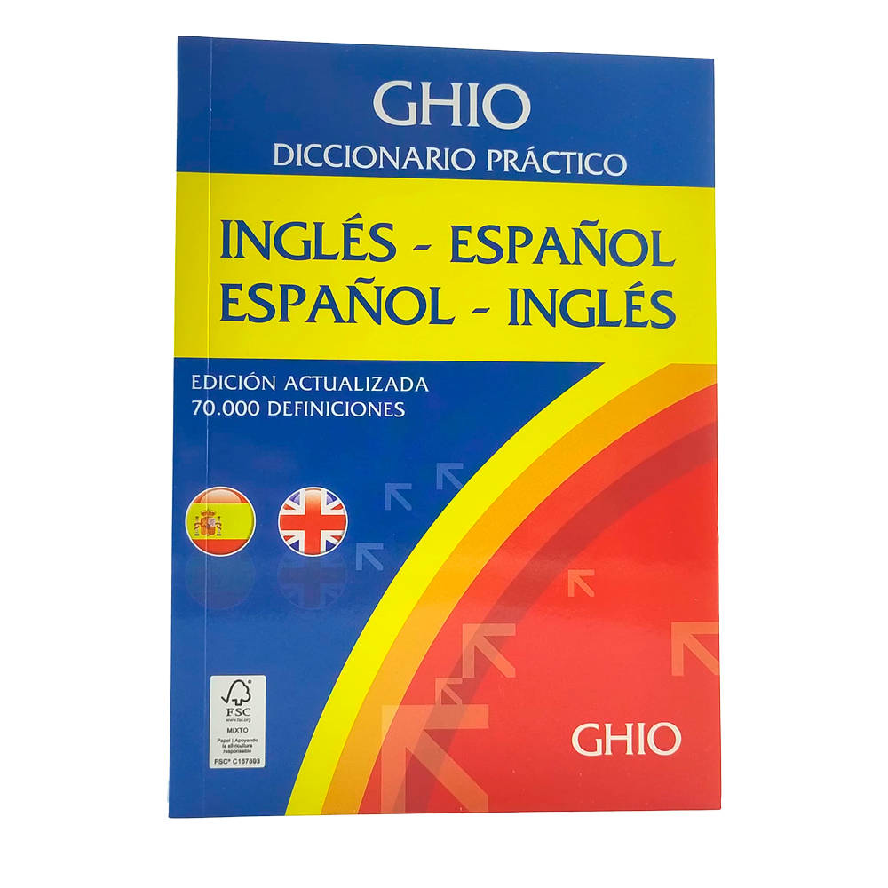 DICCIONARIO PRACTICO INGLES - ESPAÑOL ESPAÑOL - INGLES GHIO SOPENA