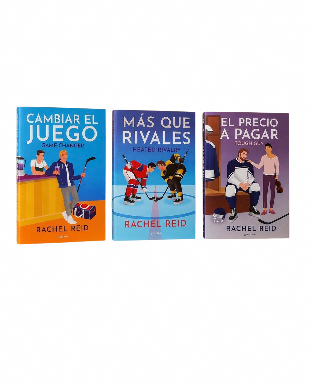 Trilogía Game Changers / Más que rivales / de Rachel Reid